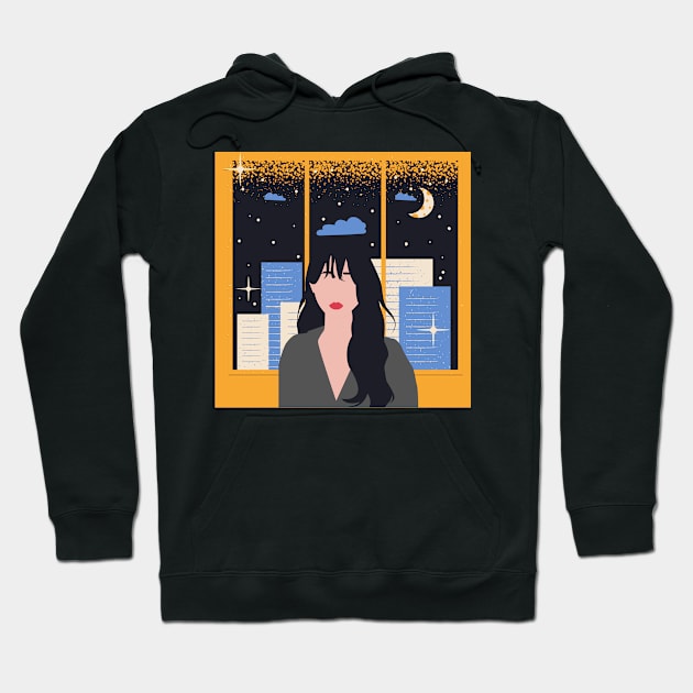 Midnight Girl Hoodie by FilMate